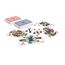 ASS 22570064 Rommé Kartenspiel 2 x 55 Karten im Format 59 x 91 mm + Bleistift + Block + Regelheft, im edlen Kunstleder-Etui auch für Canasta und Bridge geeignet, ab 10 Jahren