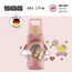 Sigg - Trinkflasche Kinder - Viva One Rainbow - Für Kohlensäurehaltige Getränke Geeignet - Auslaufsicher - Spülmaschinenfest - BPA-frei - Sport & Schule - Rosa mit Regenbogen - 0,5L