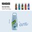 Sigg - Trinkflasche Kinder - Viva One Dinosaurs - Für Kohlensäurehaltige Getränke Geeignet - Auslaufsicher - Spülmaschinenfest - BPA-frei - Sport & Schule - Blau - 0,5L