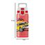 Sigg - Trinkflasche Kinder - Viva One Speed Race - Für Kohlensäurehaltige Getränke Geeignet - Auslaufsicher - Spülmaschinenfest - BPA-frei - Sport & Schule - Rot mit Rennwagen - 0,5L