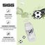 Sigg - Trinkflasche Kinder - Viva One Football Splash - Für Kohlensäurehaltige Getränke Geeignet - Auslaufsicher - Spülmaschinenfest - BPA-frei - Sport & Schule - Transparent - 0,5L