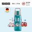 Sigg - Trinkflasche Kinder - Viva One Police - Für Kohlensäurehaltige Getränke Geeignet - Auslaufsicher - Spülmaschinenfest - BPA-frei - Sport & Schule - Blau - 0,5L