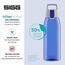 Sigg - Tritan Trinkflasche - Total Color ONE Blue - Für Kohlensäurehaltige Getränke Geeignet - Spülmaschinenfest - Auslaufsicher - Leicht - BPA-frei - Blau - 1L