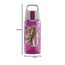 Sigg - Trinkflasche Kinder - Viva One Horse & Flower - Für Kohlensäurehaltige Getränke Geeignet - Auslaufsicher - Spülmaschinenfest - BPA-frei - Sport & Schule - Pink mit Pferden & Blumen - 0,5L