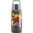Sigg - Trinkflasche Kinder - Viva One Firetruck - Für Kohlensäurehaltige Getränke Geeignet - Auslaufsicher - Spülmaschinenfest - BPA-frei - Sport & Schule - Grau & Rot mit Feuerwehrfahrzeug - 0,5L