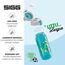 Sigg - Trinkflasche Kinder - Viva One Football Dino - Für Kohlensäurehaltige Getränke Geeignet - Auslaufsicher - Spülmaschinenfest - BPA-frei - Sport & Schule - Blau mit Fußball Dinosaurier - 0,5L