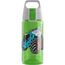 Sigg - Trinkflasche Kinder - Viva One Tractor - Für Kohlensäurehaltige Getränke Geeignet - Auslaufsicher - Spülmaschinenfest - BPA-frei - Sport & Schule - Grün mit Traktor - 0,5L
