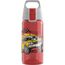 Sigg - Trinkflasche Kinder - Viva One Speed Race - Für Kohlensäurehaltige Getränke Geeignet - Auslaufsicher - Spülmaschinenfest - BPA-frei - Sport & Schule - Rot mit Rennwagen - 0,5L