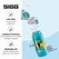 Sigg - Trinkflasche Kinder - Viva One Builder - Für Kohlensäurehaltige Getränke Geeignet - Auslaufsicher - Spülmaschinenfest - BPA-frei - Sport & Schule - Blau mit Baggerlader - 0,5L
