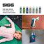 Sigg - Edelstahl Trinkflasche Kinder - Shield One Flora - Für Kohlensäurehaltige Getränke Geeignet - Auslaufsicher - Federleicht - BPA-frei - Rosa - 0,5L