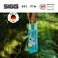 Sigg - Trinkflasche Kinder - Viva One Disney - Stitch Surfing - Für Kohlensäurehaltige Getränke Geeignet - Auslaufsicher - Spülmaschinenfest - BPA-frei - Sport & Schule - Pink - 0,5L