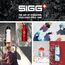 Sigg - Trinkflasche Kinder - Viva One Firetruck - Für Kohlensäurehaltige Getränke Geeignet - Auslaufsicher - Spülmaschinenfest - BPA-frei - Sport & Schule - Grau & Rot mit Feuerwehrfahrzeug - 0,5L