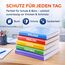 15x Buchumschlag DIN A4 transparent - Buchhülle & Umschlag durchsichtig & klar- für Bücher, Hefte, Buchschoner & Hefthülle