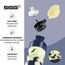 SIGG Glow Moon Dinos Kinder Trinkflasche (0.4 L), schadstofffreie Kinderflasche mit auslaufsicherem Deckel, federleichte Trinkflasche aus Aluminium