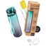 My Vesperbox® Trinkflasche Kinder [500ML] - Wasserflasche Kohlensäure Geeignet & Auslaufsicher - Water Bottle Kids - für Schule & Sport - Kinderflasche für Mädchen & Jungen - inkl. Ersatzdichtung