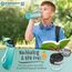 My Vesperbox® Trinkflasche Kinder [500ML] - Wasserflasche Kohlensäure Geeignet & Auslaufsicher - Water Bottle Kids - für Schule & Sport - Kinderflasche für Mädchen & Jungen - inkl. Ersatzdichtung