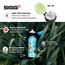 SIGG Glow Moon Dinos Kinder Trinkflasche (0.4 L), schadstofffreie Kinderflasche mit auslaufsicherem Deckel, federleichte Trinkflasche aus Aluminium