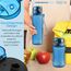 My Vesperbox® Trinkflasche Kinder [350ML] - Wasserflasche Kohlensäure Geeignet & Auslaufsicher - Water Bottle Kids - für Schule & Sport - Kinderflasche für Mädchen & Jungen - inkl. Ersatzdichtung