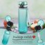 My Vesperbox® Trinkflasche Kinder [500ML] - Wasserflasche Kohlensäure Geeignet & Auslaufsicher - Water Bottle Kids - für Schule & Sport - Kinderflasche für Mädchen & Jungen - inkl. Ersatzdichtung