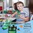 My Vesperbox® Trinkflasche Kinder [500ML] - Wasserflasche Kohlensäure Geeignet & Auslaufsicher - Water Bottle Kids - für Schule & Sport - Kinderflasche für Mädchen & Jungen - inkl. Ersatzdichtung