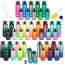My Vesperbox® Trinkflasche Kinder [500ML] - Wasserflasche Kohlensäure Geeignet & Auslaufsicher - Water Bottle Kids - für Schule & Sport - Kinderflasche für Mädchen & Jungen - inkl. Ersatzdichtung