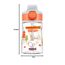 SIGG - Tritan Trinkflasche Kinder - Miracle Woodland - Mit Trinkhalm - Auslaufsicher - Spülmaschinenfest - Microwellengeeignet - Kratzresistent - BPA-frei - Schule & Sport - Orange mit Tieren - 0,35L