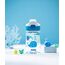 SIGG - Tritan Trinkflasche Kinder - Miracle Ocean - Mit Trinkhalm - Auslaufsicher - Spülmaschinenfest - Microwellengeeignet - Kratzresistent - BPA-frei - Schule & Sport - Blau mit Meerestieren - 0,35L