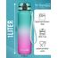 My Vesperbox® Trinkflasche Kinder [1000ML] - Wasserflasche Kohlensäure Geeignet & Auslaufsicher - Water Bottle Kids - für Schule & Sport - Kinderflasche für Mädchen & Jungen - inkl. Ersatzdichtung
