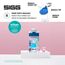 SIGG - Tritan Trinkflasche Kinder - Miracle Ocean - Mit Trinkhalm - Auslaufsicher - Spülmaschinenfest - Microwellengeeignet - Kratzresistent - BPA-frei - Schule & Sport - Blau mit Meerestieren - 0,35L