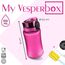 My Vesperbox® Trinkflasche Kinder [350ML] - Wasserflasche Kohlensäure Geeignet & Auslaufsicher - Water Bottle Kids - für Schule & Sport - Kinderflasche für Mädchen & Jungen - inkl. Ersatzdichtung