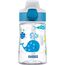SIGG - Tritan Trinkflasche Kinder - Miracle Ocean - Mit Trinkhalm - Auslaufsicher - Spülmaschinenfest - Microwellengeeignet - Kratzresistent - BPA-frei - Schule & Sport - Blau mit Meerestieren - 0,35L