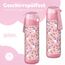 Jarlson® Trinkflasche Kinder Edelstahl MALI [THERMOSFLASCHE] - Kindertrinkflasche Auslaufsicher - Thermoskanne Kohlensäure geeignet - Thermo Trink Flasche für Schule & Kindergarten (500ml, Einhorn)