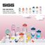 SIGG - Tritan Trinkflasche Kinder - Miracle Ocean - Mit Trinkhalm - Auslaufsicher - Spülmaschinenfest - Microwellengeeignet - Kratzresistent - BPA-frei - Schule & Sport - Blau mit Meerestieren - 0,35L