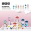 SIGG - Tritan Trinkflasche Kinder - Miracle Puppy - Mit Trinkhalm - Auslaufsicher - Spülmaschinenfest - Microwellengeeignet - Kratzresistent - BPA-frei - Schule & Sport - Orange mit Hund - 0,45L