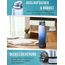 My Vesperbox® Trinkflasche Kinder [1000ML] - Wasserflasche Kohlensäure Geeignet & Auslaufsicher - Water Bottle Kids - für Schule & Sport - Kinderflasche für Mädchen & Jungen - inkl. Ersatzdichtung