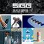 SIGG - Tritan Trinkflasche Kinder - Miracle Puppy - Mit Trinkhalm - Auslaufsicher - Spülmaschinenfest - Microwellengeeignet - Kratzresistent - BPA-frei - Schule & Sport - Orange mit Hund - 0,45L