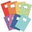 Papierdrachen 8 hochwertige Heftumschläge aus Papier für Kinder | DIN A4 | Motiv Regenbogen - Heftschoner - Heftumschlag 250g/m² - Set Nummer 1