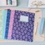 Papierdrachen 8 hochwertige Heftumschläge aus Papier für Kinder | DIN A4 | Motiv Regenbogen - Heftschoner - Heftumschlag 250g/m² - Set Nummer 1