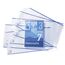 HERMA 7315 Buchumschlag 31,5 x 54 cm HERMÄX Classic, Buchhülle mit Beschriftungsetikett & Kantenschutz aus abwischbarer Polypropylen-Folie, Buchschoner für Schulbücher, transparent