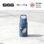 Sigg – Edelstahl Trinkflasche Kinder – SHIELD ONE Hedwig 0.5 L – Für kohlensäurehaltige Getränke geeignet – Federleicht – BPA-frei – Sport & Schule – Alu & Weiß mit Hedwig-Motiv – 0,5 L