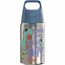 Sigg - Edelstahl Trinkflasche Kinder - Shield One Great Day - Für Kohlensäurehaltige Getränke Geeignet - Auslaufsicher - Federleicht - BPA-frei - Grau - 0,5L