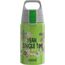 SIGG Shield One Jungle Kinder Trinkflasche (0.5 L), Edelstahl Kinderflasche mit auslaufsicherem Deckel, einhändig bedienbare Wasserflasche