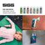 SIGG Shield One Space Kinder Trinkflasche (0.5 L), Edelstahl Kinderflasche mit auslaufsicherem Deckel, einhändig bedienbare Wasserflasche