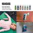 SIGG Shield One Atlantis Kinder Trinkflasche (0.5 L), Edelstahl Kinderflasche mit auslaufsicherem Deckel, einhändig bedienbare Wasserflasche