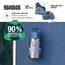 Sigg - Edelstahl Trinkflasche Kinder - Shield One Great Day - Für Kohlensäurehaltige Getränke Geeignet - Auslaufsicher - Federleicht - BPA-frei - Grau - 0,5L