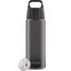 Sigg - Tritan Trinkflasche - Total Color ONE Anthracite - Für Kohlensäurehaltige Getränke Geeignet - Spülmaschinenfest - Auslaufsicher - Leicht - BPA-frei - Grau - 0.6L