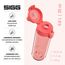 Sigg - Tritan Trinkflasche - Total Color ONE Watermelon - Für Kohlensäurehaltige Getränke Geeignet - Spülmaschinenfest - Auslaufsicher - Leicht - BPA-frei - Rosa - 0.6L