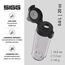 Sigg - Tritan Trinkflasche - Total Color ONE Transparent - Für Kohlensäurehaltige Getränke Geeignet - Spülmaschinenfest - Auslaufsicher - Leicht - BPA-frei - Transparent - 0.6L