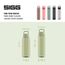 Sigg - Tritan Trinkflasche - Total Color ONE Eco Green - Für Kohlensäurehaltige Getränke Geeignet - Spülmaschinenfest - Auslaufsicher - Leicht - BPA-frei - Grün - 0.75L