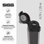 Sigg - Tritan Trinkflasche - Total Color ONE Anthracite - Für Kohlensäurehaltige Getränke Geeignet - Spülmaschinenfest - Auslaufsicher - Leicht - BPA-frei - Grau - 0.75L